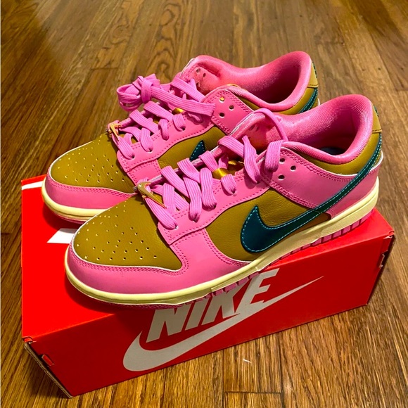 💕🩰🤎 Nike Dunk Low Parris Goebel SZ 8W / 6.5Y 🤎🩰💕 - Picture 2 of 7